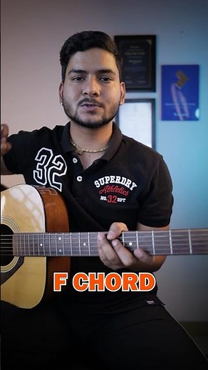 Right way to play F chord !