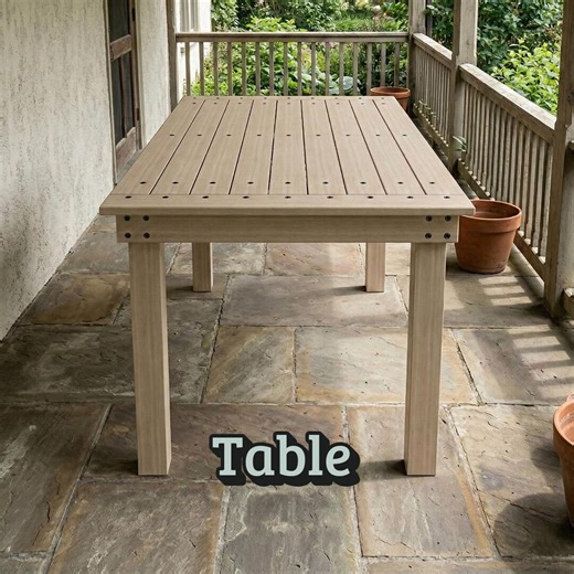 DIY Dining Table Plans – Wooden Table – Easy Buşld, Digital Download (imperial & Metric) - Etsy