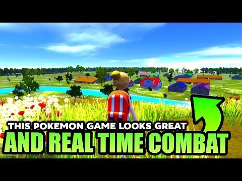 THIS POKEMON GAME LOOKS GREAT & REAL TIME COMBAT IS AWESOME! (Pokémon MMO 3D)