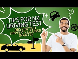 TIPS for NZ Driving Test | Restricted Drivers License (Part 2)