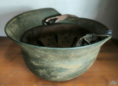 Helmet german original nice helmet M40 size 64 stamp  WW2 WWII | eBay