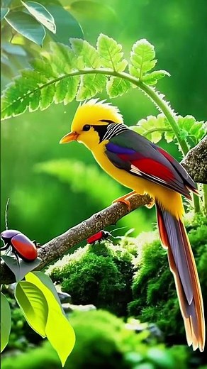 Cute yellow birds #birds #nature #cuteanimals #cutebirds