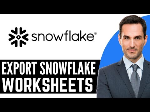 How to Export Snowflake Worksheets – (2026) Step By Step