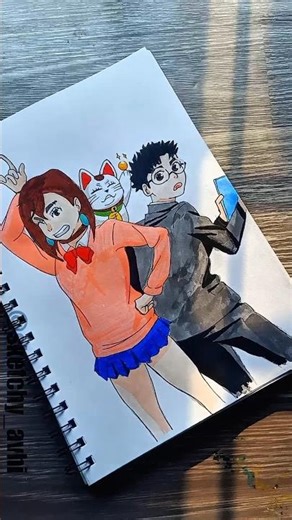 Drawing Dan Da Dan 👀📝