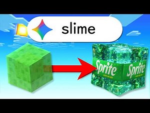 I Recreated Minecraft Textures with AI (Google Gemini)