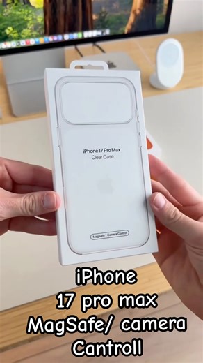 Apple iPhone 17 Pro Max Clear Case with MagSafe ​​​​​​​-Apple iPhone 17 Pro Max Clear Case