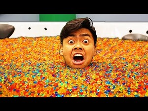 I Put 10 Million Orbeez in a Hot Tub!