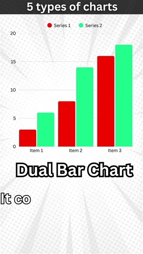 5 Types of Charts in 20 Seconds | IGCSE Math