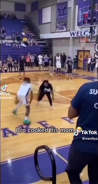 bro getting grounded #fyp #basketball #tik