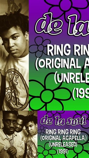#delasoul #unreleased #classichiphop rare Acapella banger from de la soul