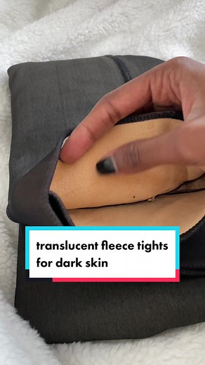Looking for the viral translucent fleece tights dark skin? Don’t worry, they’re coming 🤎 Follow along so you’re the first to know when we launch! #fleecetights