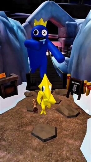 Rainbow Friends Chapter 2 Blue Monster Jumpscares Game Play