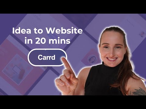 I Built a Website with Carrd in 20 Minutes (for Less Than a Sandwich ☕️🥪)