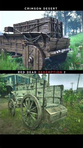 Rain Comparison - Crimson Desert vs RDR 2 #rdr2 #crimson