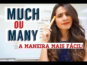 Qual usar? MUCH x MANY