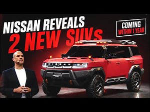 Nissan Unveils Urban and Terrano Hybrid SUVs With Fast Launch Timeline