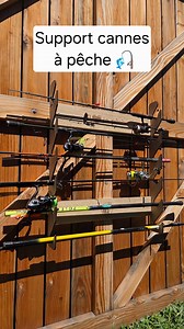 🎣 Fabriquer ton propre support à cannes à pêche en bois ? C’est simple, pratique et ça donne un super look ! 👉 Fixé au mur, ce support permet de ranger plusieurs cannes facilement. 💡 Tout est fait maison, avec du bois et un peu d’astuce ! Tu trouveras les plans pour la gravure laser gratuitement sur ma page @patreon Dis-moi en commentaire combien tu as de cannes à pêche ! 🔨 Bricolage, pêche et passion, comme d’habitude chez Petitcopeau 💪 #Petitcopeau #bricolagebois #diybricolage #passionpec