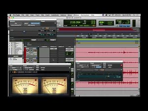 Mixing in Pro Tools 12 - 5 minute Audio Hacks - Gain Staging w/ Waves VU Meter