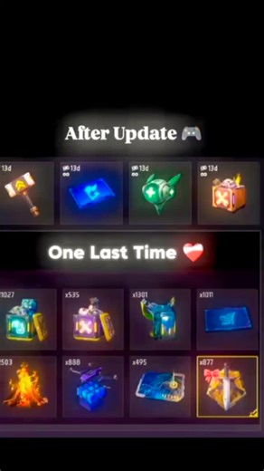 After update old item remove 🥺🥹... #OldIsGold #explore #instagram #fyp #viralpost #FYP #garenaffmax #vilar | Aditya Shrivastav