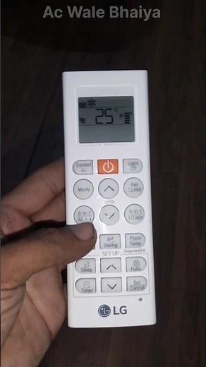 Lg ac remote control manual
