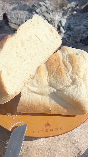 8.9K views · 136 reactions | 5-WAY Bushcraft Cookware bakes bread like a dream! #outdoorgear #bushcraftcooking #wildernessskills | Firebox Stove | Facebook