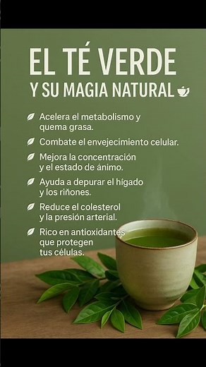 Así transforma el té verde tu salud en solo 7 días 💚