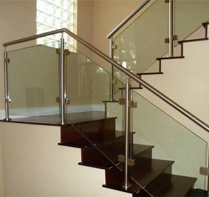 [Hot Item] Customized Glass Railing / Stainless Steel Baluster Glass Railing Stair Railing