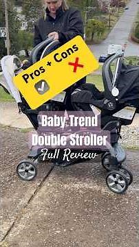 Baby Trend Double Stroller #doublestroller #strollerreview #strollers #travelsystem