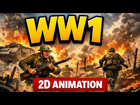 WW1 – The Great War Explained (2D Animation)