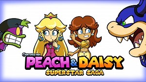 【熟肉/CC字幕】碧姬&黛西RPG | Peach and Daisy: Superstar Saga【同人动画/学paro】