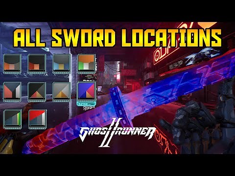 All 16 Sword Locations - Ghostrunner 2