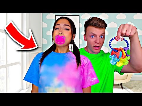 My Girlfriend Becomes a “BABY” For 24 Hours!