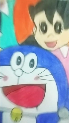 doremon team drawing