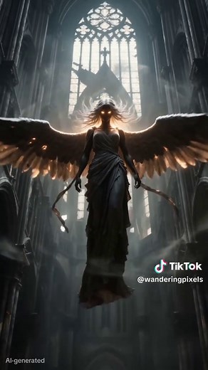 Fallen Angel Live Wallpaper - Dark Angel Cinematic Phone Wallpaper