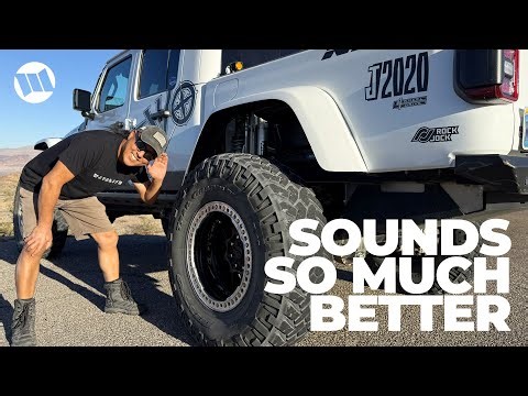 Muffler for a Jeep Gladiator that is Compact and Sounds Great