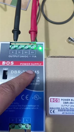 DOS Power Supply Testing #industrialautomation #dospowersupply #automationparts #automatedsolutions