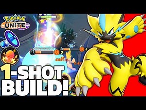Pokémon Unite Zeraora ONE-SHOT Build is INSANE!😳 (Zeraora Master Build, Held Items & Gameplay)