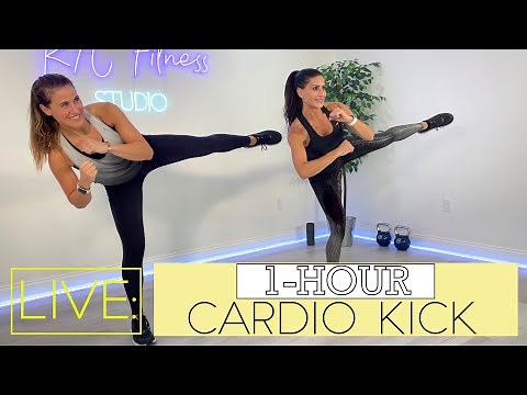 LIVE: 1-HOUR CARDIO KICK / 650+ CALORIE BURNER / EQUIPMENT OPTIONAL