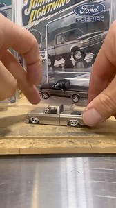 A look at these Ford F150s from Johnny Lightning . Each one of these seems to be worth a decent amount 🏦 🤷🏻‍♂️ Super cool pieces and some low production I suppose #ford #f150 #diecast #truck #shortbox #hobby #model | streettruckdiecast