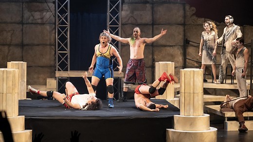 Agamemnon in the Ring : lutte moderne et tragédie grecque