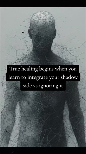 Facing your shadow side is one of the most healing moves you can make. #shadowside #ShadowWork #shadowintegration | Untitled Healing Series | Facebook