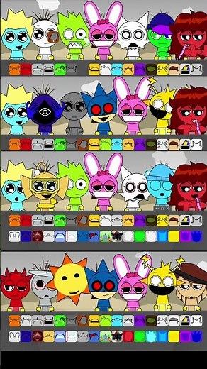 Incredibox Sprunki: Babies Retake Deluxe But Parasite Version #incrediboxmix #sprunki #incredibox