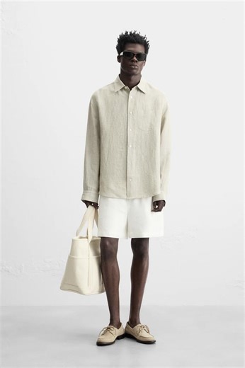 100% HEMP CONTRAST SHIRT