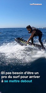 Découvrez le Jetsurf, une planche de surf motorisée, pour découvrir de nouvelles sensations, qui peut aller jusqu’à 60 km/h 🌊 | La Provence