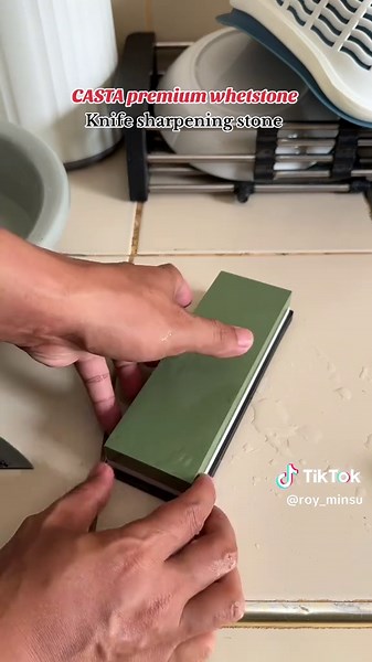 Premium Knife Sharpening Stone - Best Way to Sharpen Knives