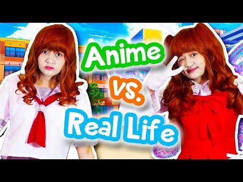 ANIME VS. REAL LIFE - Transformations