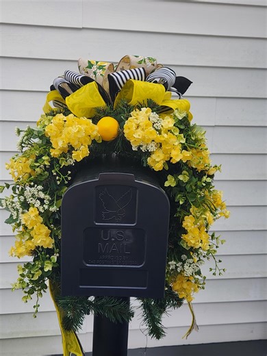 Mailbox Swag With Lemons - Etsy