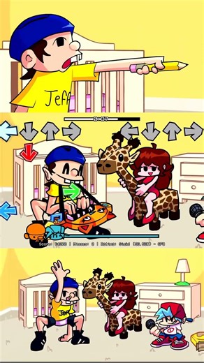 FNF VS Jeffy V3 Cancelled Build Main Week | FC #shorts