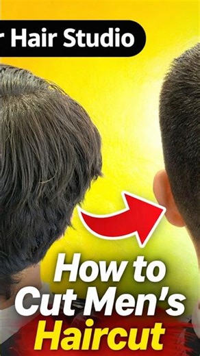 How to do men’s Hair Cut in short #men #haircut #shorts