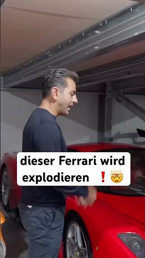 This Ferrari is going to explode! 🤯 #hamidmossadegh #car dealer